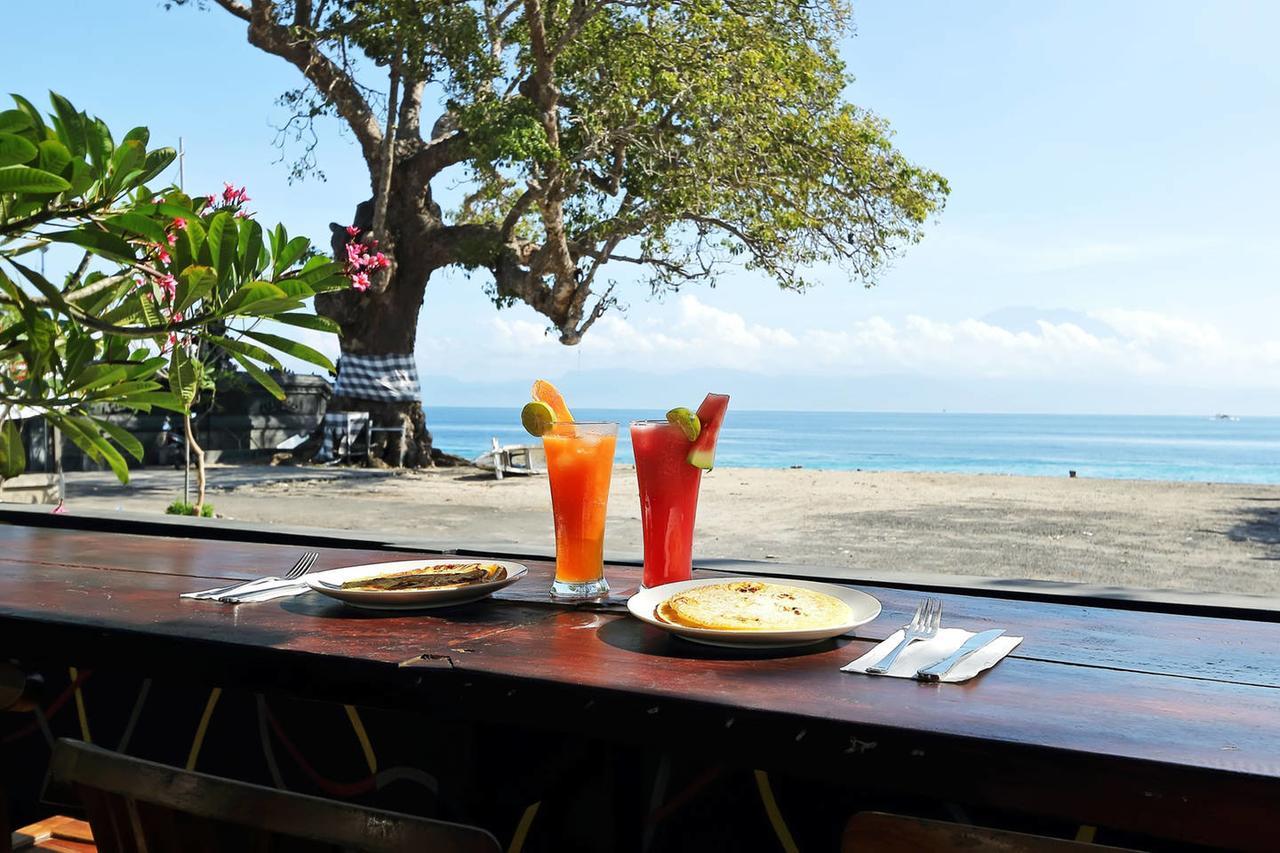 Maemae Beach House Hotel Nusa Penida Bagian luar foto