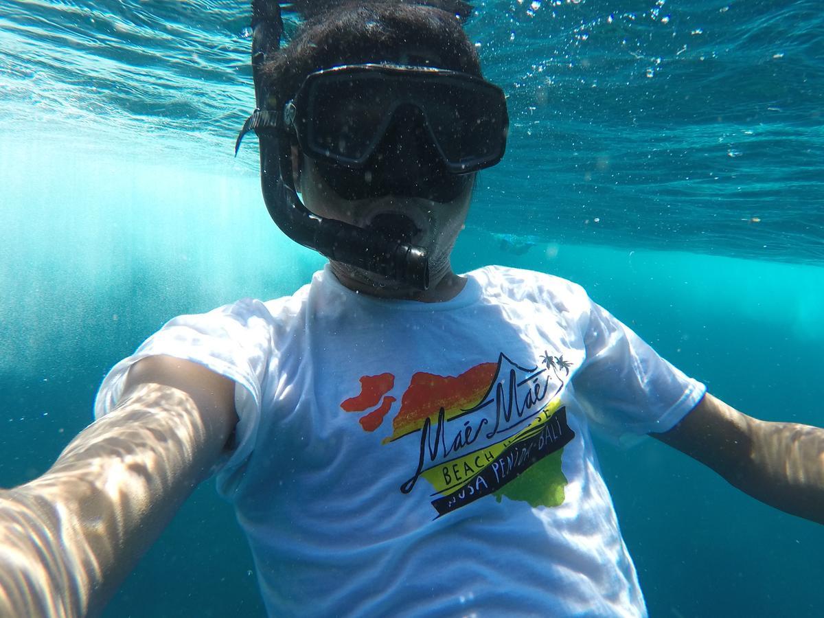 Maemae Beach House Hotel Nusa Penida Bagian luar foto
